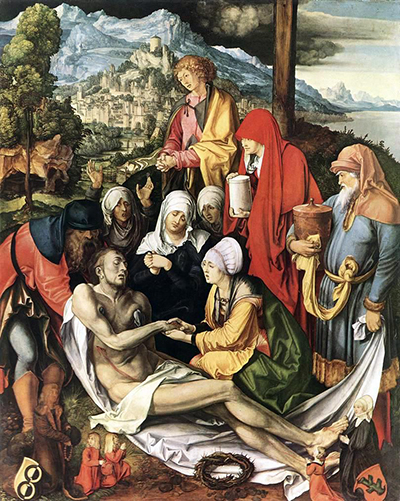 Lamentation for Christ Albrecht Durer